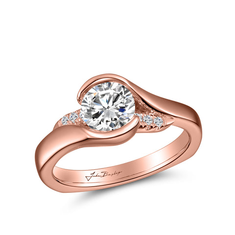 John Bagley Signature Solitaire Engagement Ring #316392 - Chalmers Jewelers