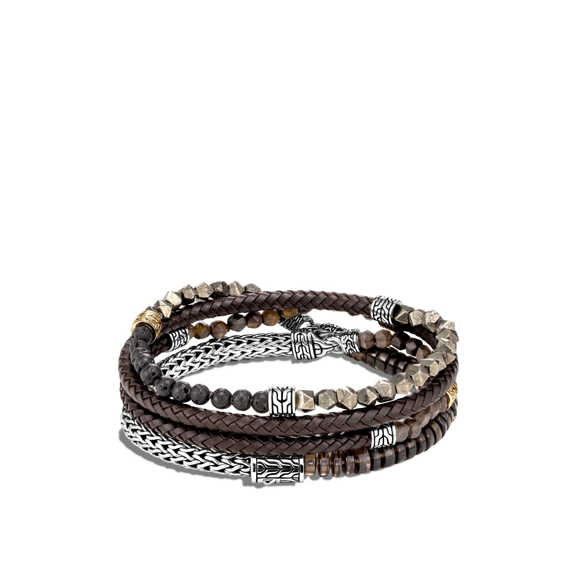 Leather Wrap Bracelet (More Colors) – Little Laramie Trading Company
