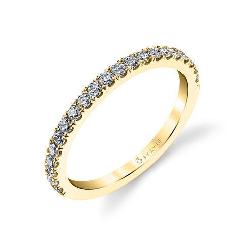 Sylvie Classic Wedding Band BS1128