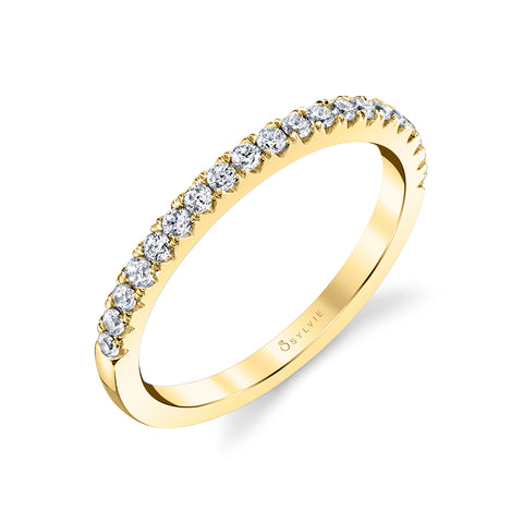 Sylvie Classic Wedding Band BS1805