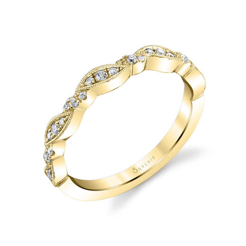Vintage Inspired Stackable Band BS1859 - Chalmers Jewelers