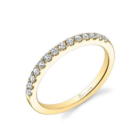 Sylvie Classic Wedding Band BSY697