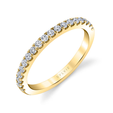 Pave Wedding Band BS1961 - Chalmers Jewelers