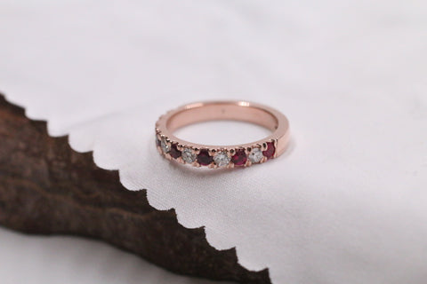 Custom Wedding Band Examples - Chalmers Jewelers