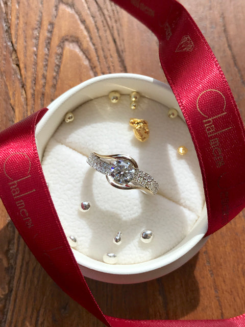 Custom Engagement Ring Example