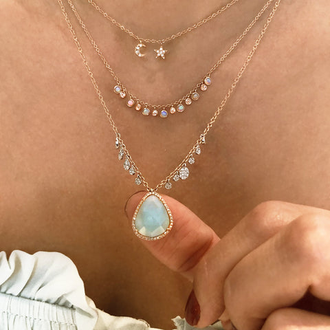 Opal Layering Necklace