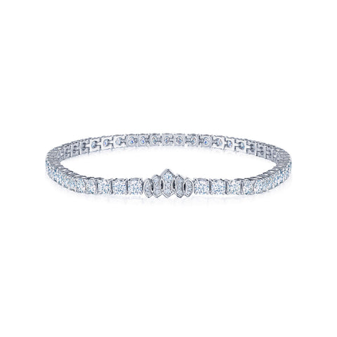 KWIAT Riviera Collection Tiara Diamond Tennis Bracelet B-15696-GROUP-PLAT