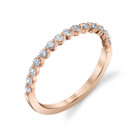 Sylvie Stackable Wedding Band B1P15-0030 - Chalmers Jewelers