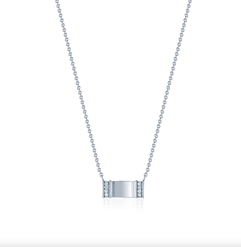 KWIAT Diamond Tag East West Pendant N-MF0104W-0-DIA-18KW