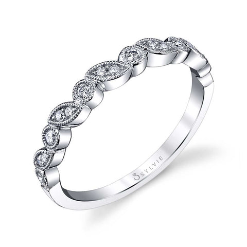 Sylvie Stackable Band - B0018 - Chalmers Jewelers
