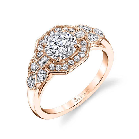 Vintage Engagement Ring S1359 - Chalmers Jewelers