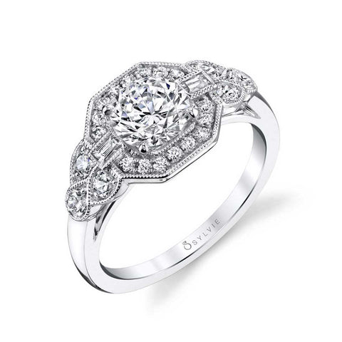 Vintage Engagement Ring S1359 - Chalmers Jewelers