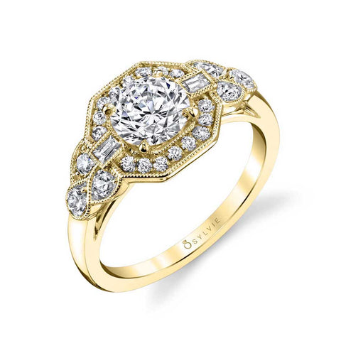 Vintage Engagement Ring S1359 - Chalmers Jewelers