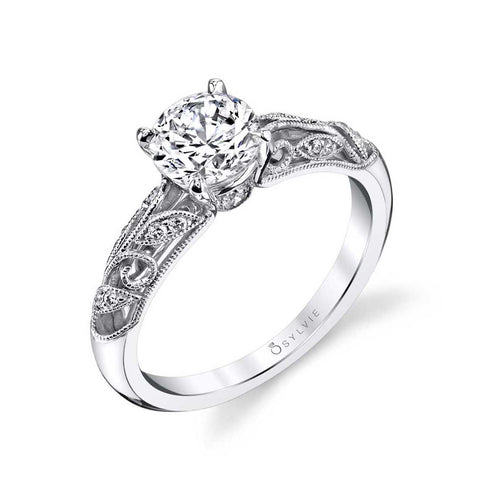 Vintage Engagement Ring S1392 - Chalmers Jewelers