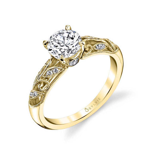 Vintage Engagement Ring S1392 - Chalmers Jewelers