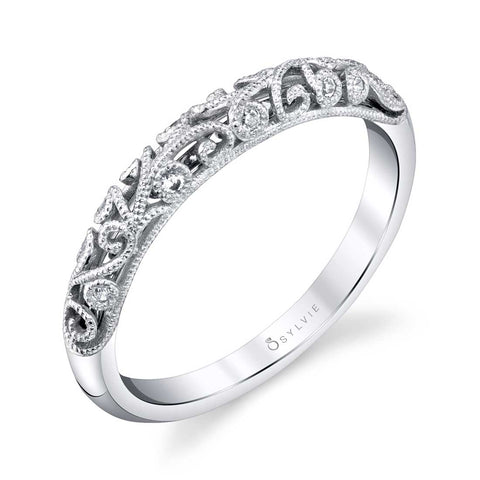 Vintage Inspired Wedding Band BS1500 - Chalmers Jewelers