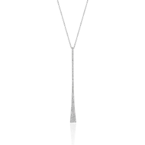 Luvente 14k Pave Diamond Necklace N02871