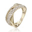 Luvente 14k Diamond Multi Band Fashion Ring R01206