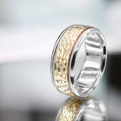 Custom Wedding Band Examples - Chalmers Jewelers