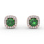 FANA Emerald and Diamond Stud Earrings ER1479E