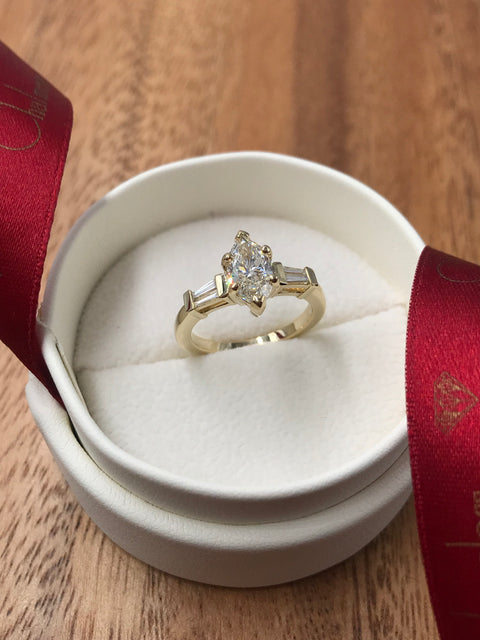 Custom Engagement Ring Example