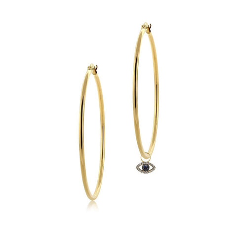 Diamond Evil Eye Charm