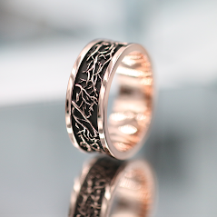 Custom Wedding Band Examples - Chalmers Jewelers