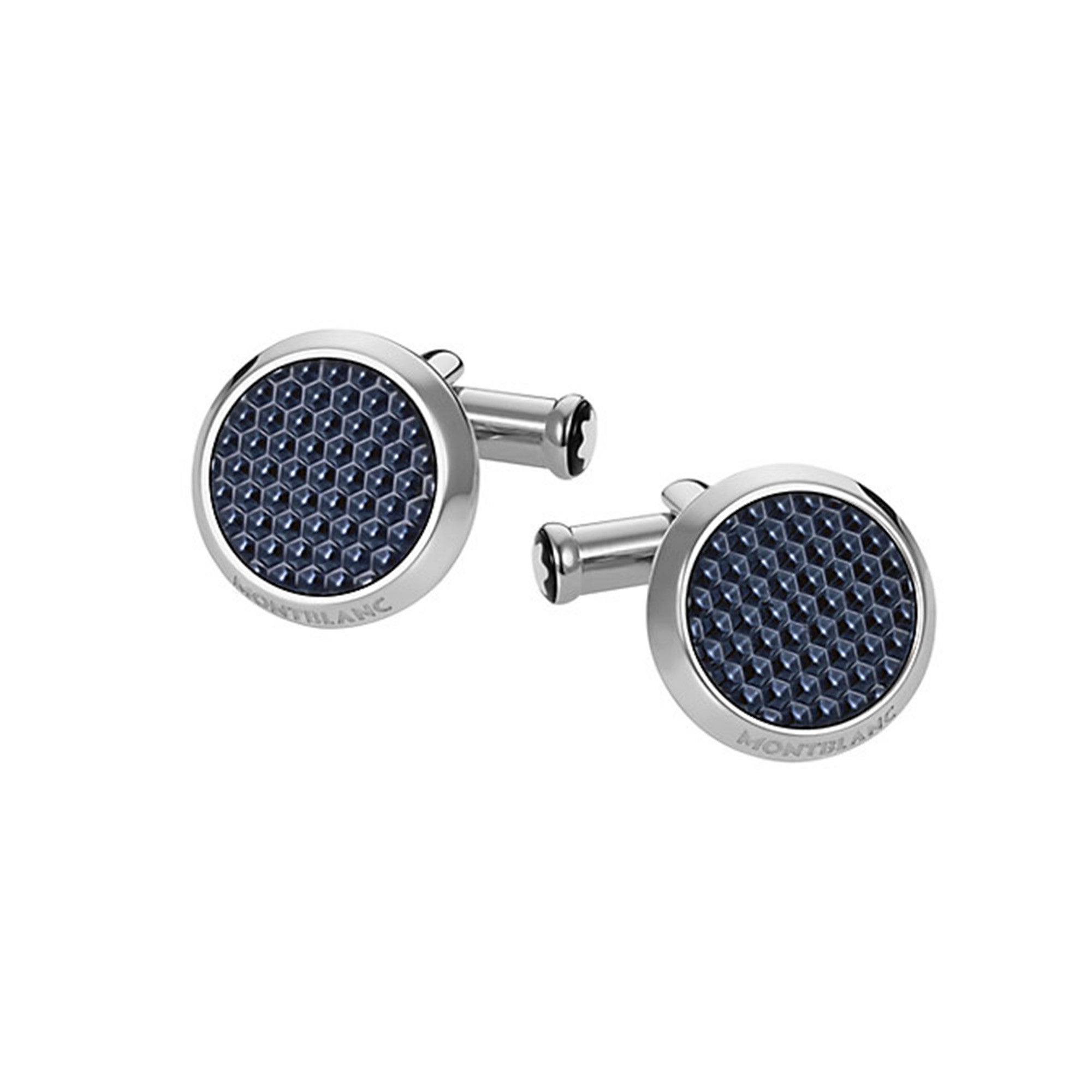 Montblanc Meisterstück Blue Cufflinks MB112904 – Chalmers Jewelers