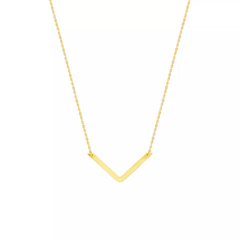 MIDAS 14k Gold Chevron Necklace MF024875