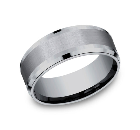 Benchmark Grey Tantalum 8mm Band CF128010GTA10