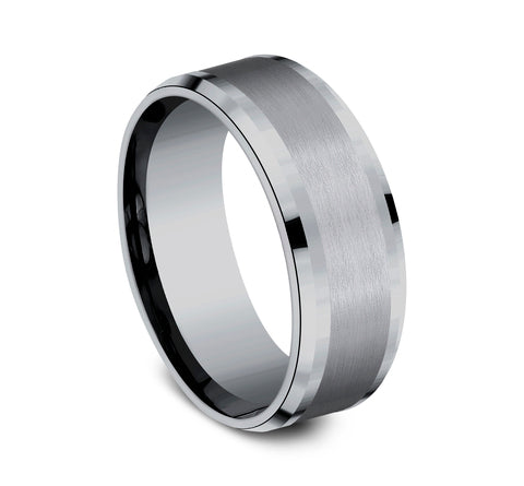 Benchmark Grey Tantalum 8mm Band CF128010GTA10