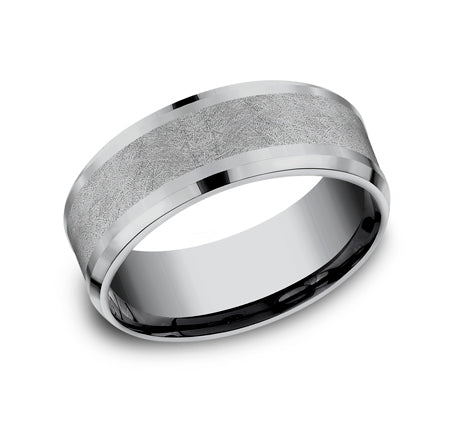 Benchmark Grey Tantalum 8mm Band CF128070GTA10