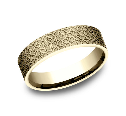 Benchmark 14k Yellow Gold 6mm Band CF89685314KY10