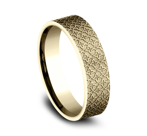 Benchmark 14k Yellow Gold 6mm Band CF89685314KY10