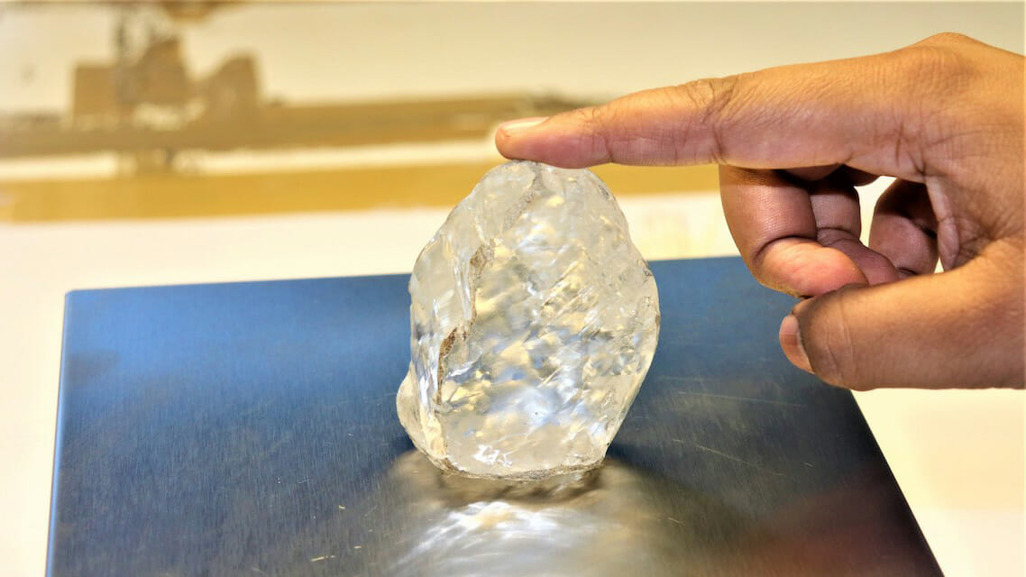 Largest carat diamond sale in the world