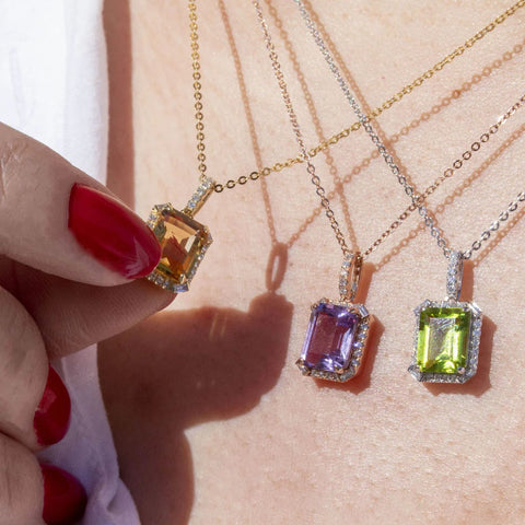 All Gemstone Necklaces
