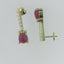4.82CTW RUBY AND DIAMOND CUSTOM EARRINGS