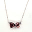 Garnet and Imperial Topaz Necklace 230-02407