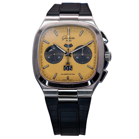 Glashütte Original Seventies Panorama Chronograph “Golden Bay” Limited Edition 1-37-02-14-02-63