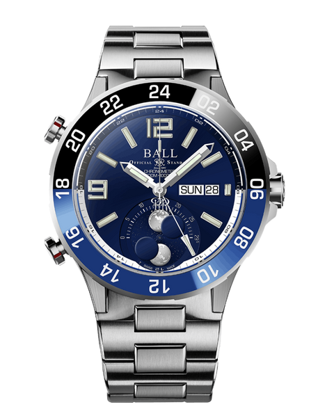 Ball Roadmaster Marine GMT Moonphase 42mm DG3220A 3 month