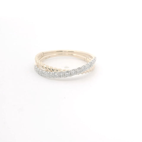 Gold & Natural Diamond Fashion Band