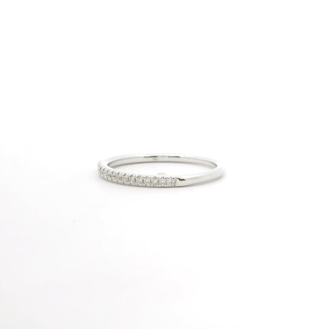 WHITE GOLD DIAMOND BAND 110-0648