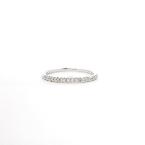 WHITE GOLD DIAMOND BAND 110-0648