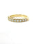 14KT YELLOW GOLD FRENCH SET DIAMOND BAND 110-06482