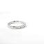 14K White Gold and Princess Diamond Band