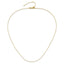 14KT Gold Adjustable Box Pendant Chain 1374-18+2