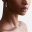 KWIAT 18KT Diamond Hoop Earrings .08CTTW E-15929-0-DIA-18KY