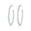 KWIAT 18KT Diamond Hoop Earrings .08CTTW E-15929-0-DIA-18KY