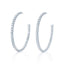 KWIAT 18KT Diamond Hoop Earrings .08CTTW E-15930-0-DIA-18KW