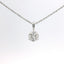 WHITE GOLD ROUND DIAMOND PENDANT 160-04367